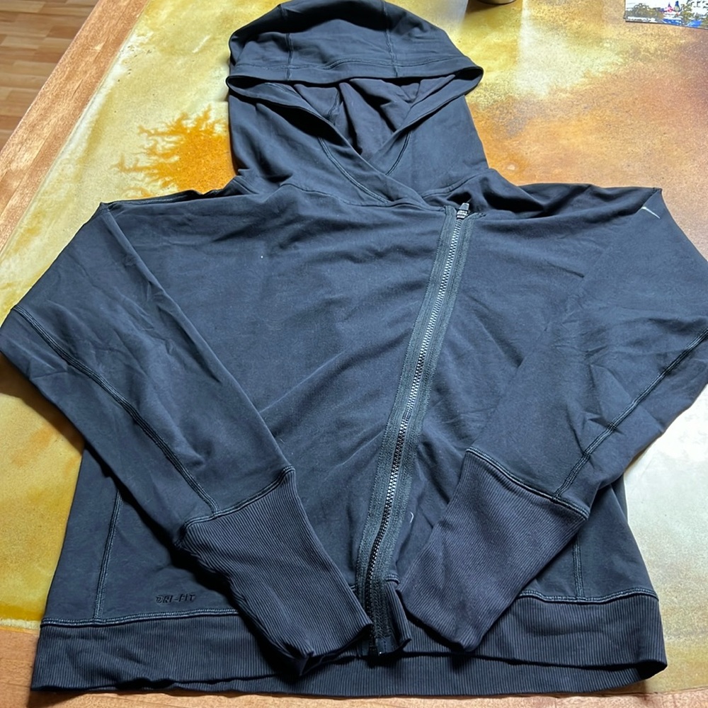 Nike abstract zipper sweatshirt